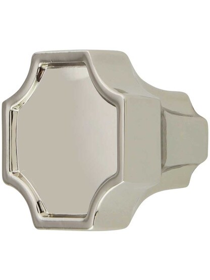 Monarch Edged Cabinet Knob - 1 1/4-Inch Diameter.